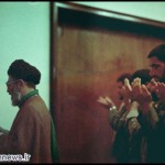 رهبر معظم انقلاب در میان رزمندگان اسلام